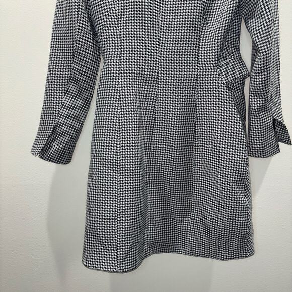 Jason Wu Houndstooth Tweed Blazer Dress – Size Medium Like New Game Day Dress - Picture 11 of 15